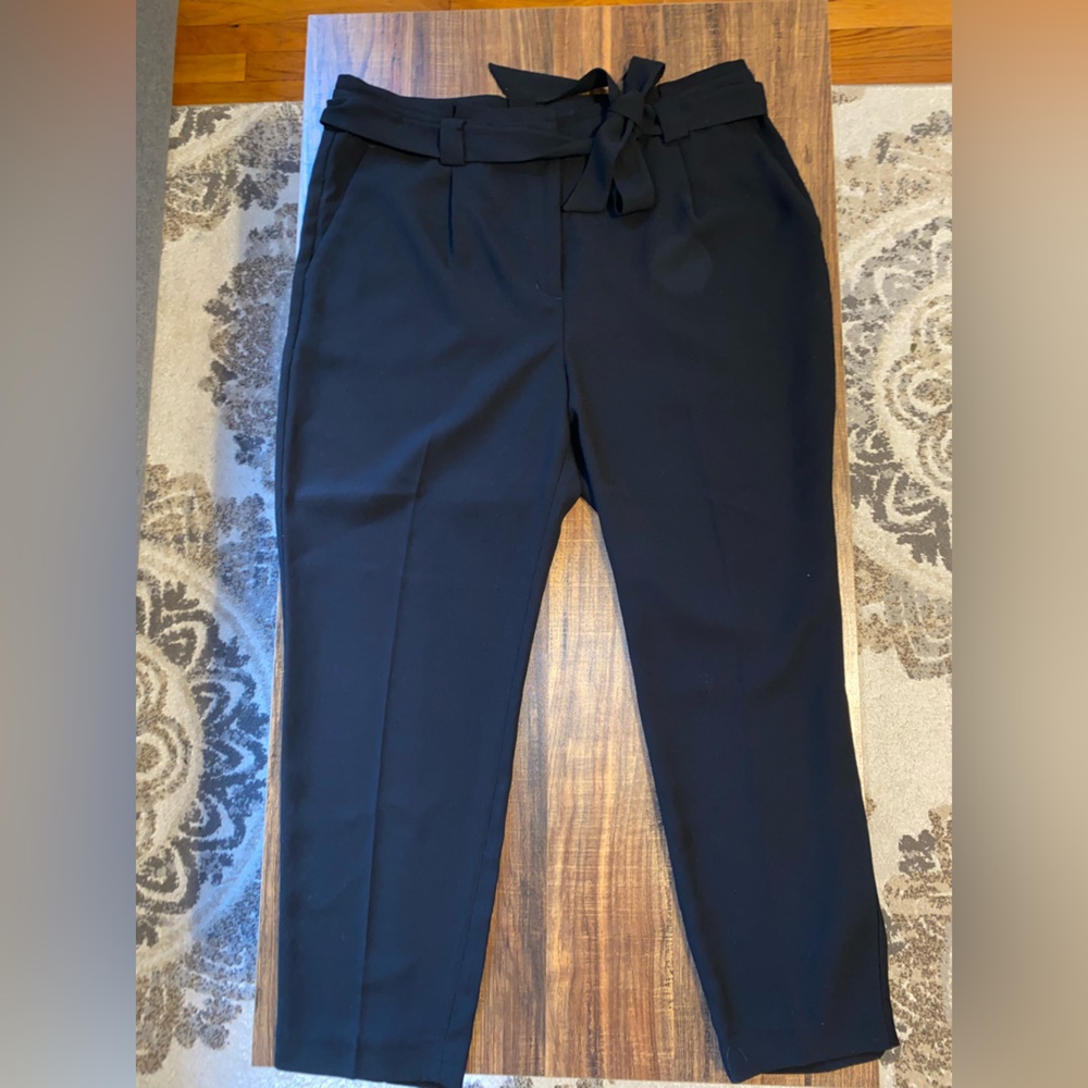 Express Paper Bag Black Dress Pants Women’s Size 16R
